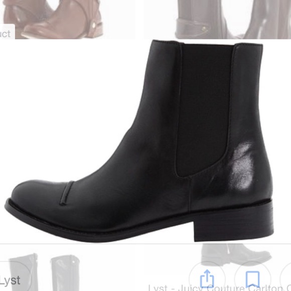 Juicy Couture Carlton Convertible Riding Boots Black 6.5 - Picture 3 of 3